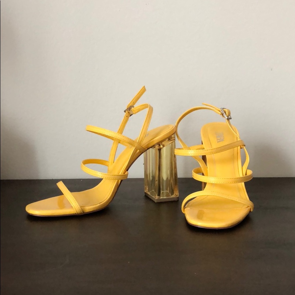 ZARA block heels
